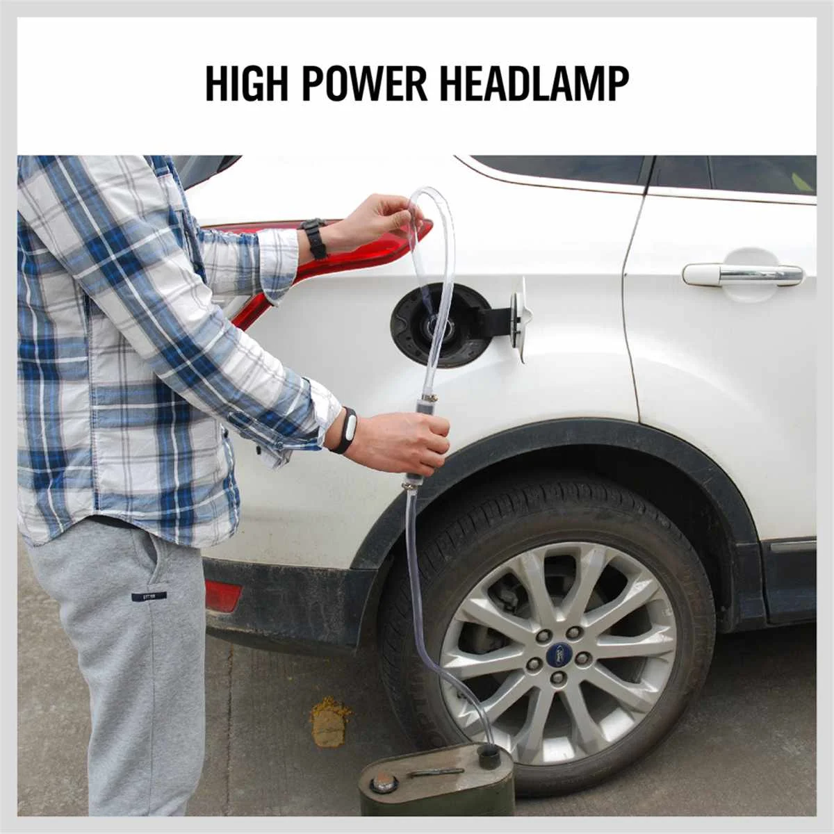 Extrator de Óleo Unidade de Bombeamento Tubo de Sucção a Gasolina com Ho. Ses para Conveniência do Carro Manual Novo Prático Alta Qualidade Durável 8 Extrator de óleo unidade de bombeamento manual