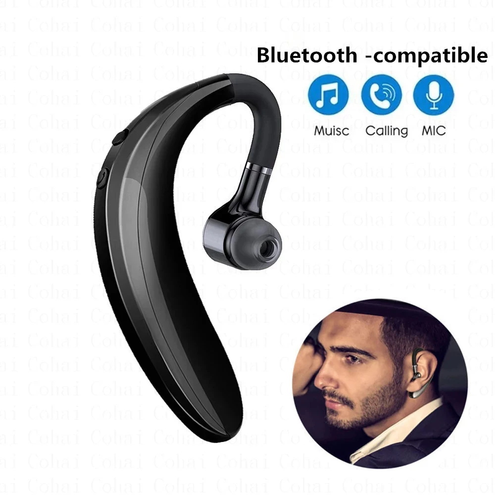 S109 Bluetooth compatible Earphones Earpiece Business Handsfree