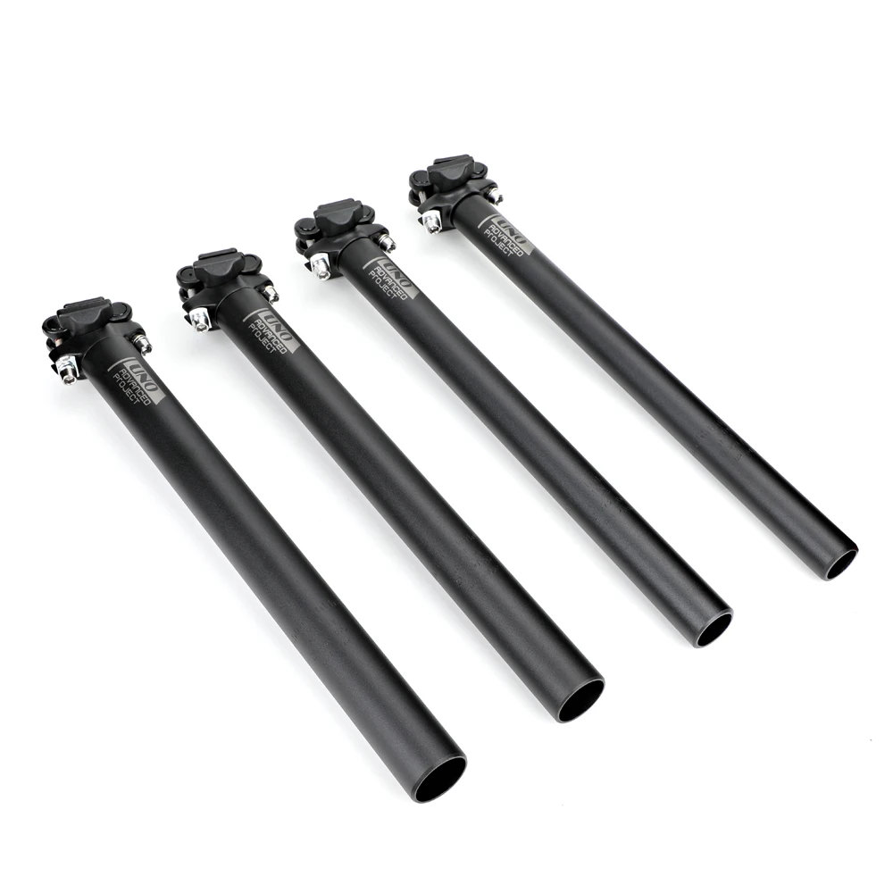 Tige De Selle Vélo 27,2 X 450 Mm Argent - Réglable, Fixation Uxcell