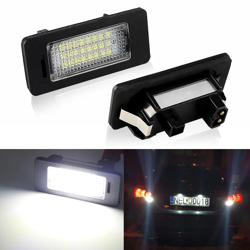 Led Car License Plate Light For BMW E39 M5 E70 E71 X5 X6 E60 M5