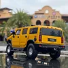 1:32 HUMMER H2 Alloy Car Model Diecasts & Toy Metal Off-road Vehicles Car Model Simulation Sound Light Collection Kids Toys Gift 6