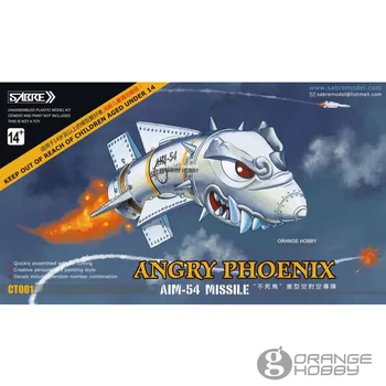 

OHS SABRE CT001 Angry Phoenix AIM-54 Missile 2Pcs/Set Resin Hobby Assembly Model Kits