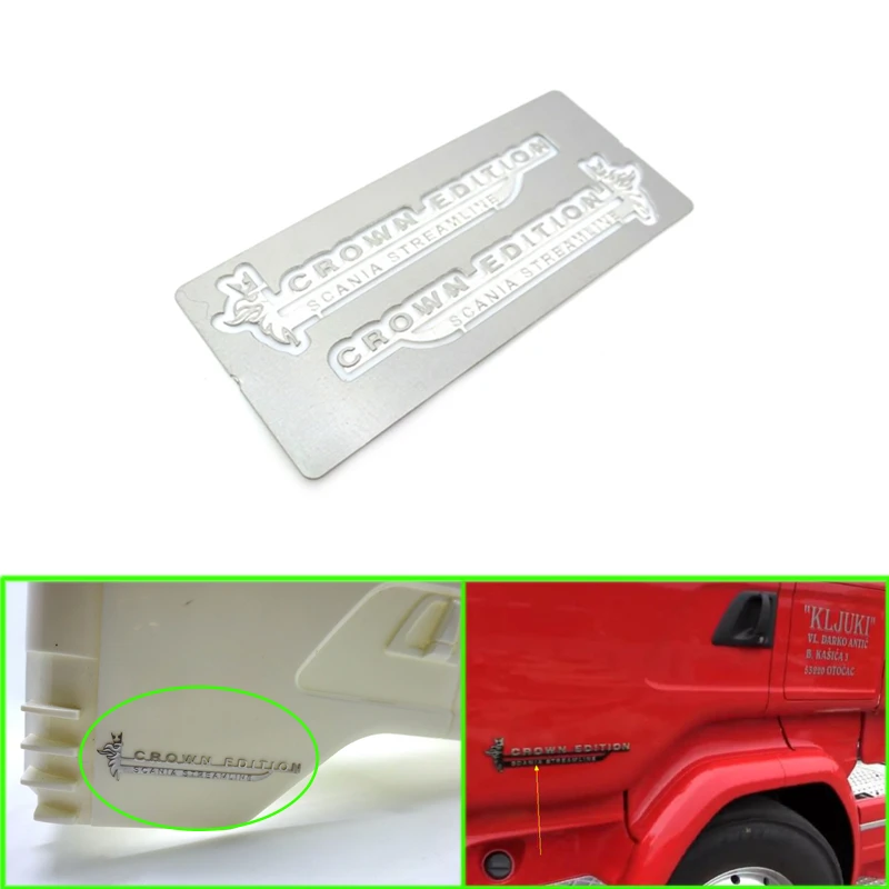 Autocollants Décoratifs 1/14 Pour Camion RC Tamiya Scania - Accessoire Maquette