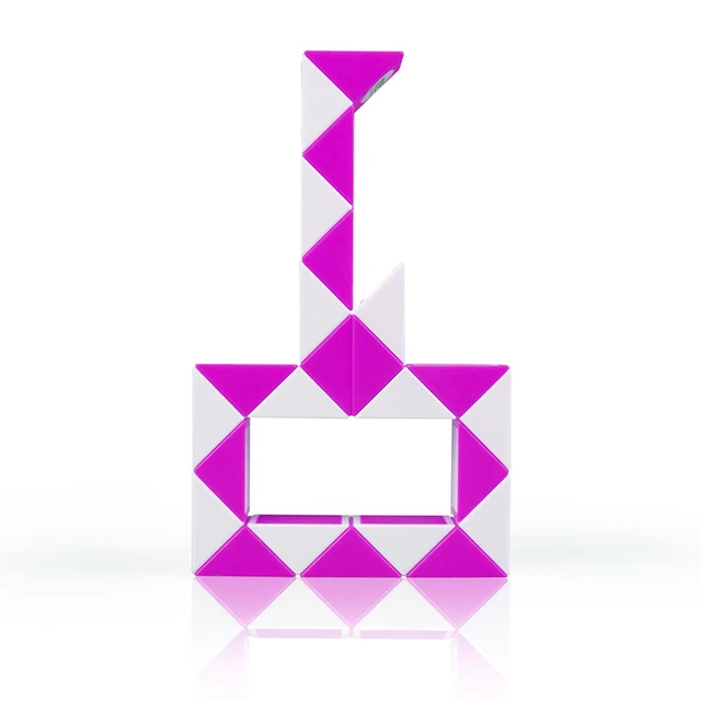 Qiyi 3D Magic Ruler Cube 24/36/48 Segments Cubo Magico Snake Twist Cube Puzzle Kid Educational Toys for Children 2