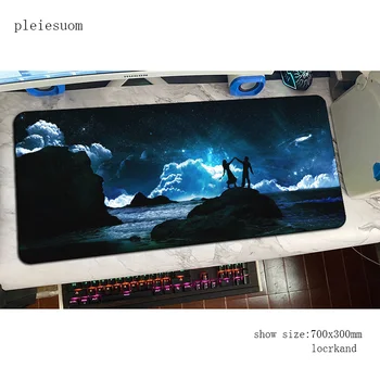 

We Were There mousepad locked edge 800x300x4mm Computer mouse mat gamer gamepad thick gaming mousemat desk pad office padmouse