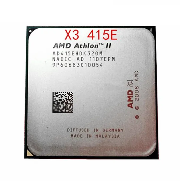 Разъем AMD Athlon II X3 415e 2 5g 45 Вт AD415EHDK32GM AM3 | Компьютеры и офис