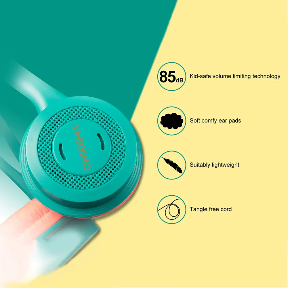 Wired Girls Boys Children Adjustable With Mic Stereo Computer 3 5mm Jack Universal Tablet On Ear Headset Kid Headphone Foldable