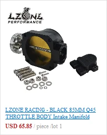 LZONE-Корпус дроссельной заслонки для 90-01 ACURA INTEGRA DA DB DC2 B16 B18C 70 мм Дроссельный клапан обновления тела JR6953