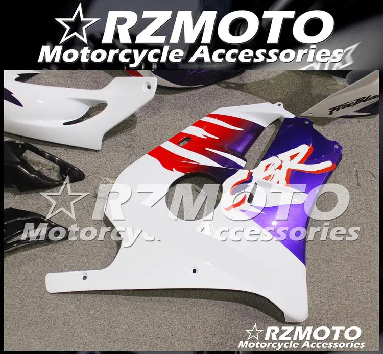 ABS мотоцикл обтекатель комплект для HONDA CBR250RR MC22 1990-1999 год кузов литья под давлением Магазин № 1239