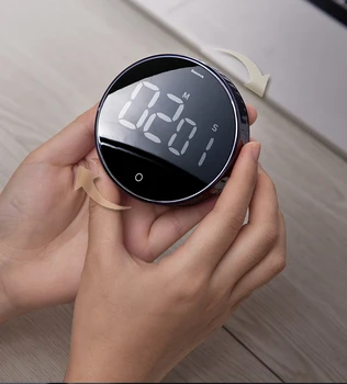 

Baseus Magnetic Digital Timers Manual Countdown Kitchen Timer Countdown Alarm Clock Mechanical Cooking Timer Alarm Counter Clock