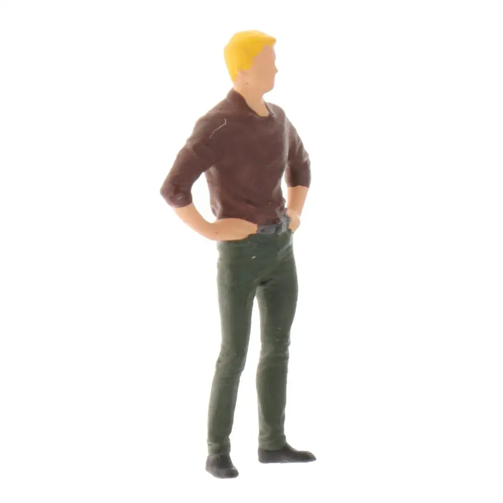 Коллекция 1/64 года фигурка Диона уличная сцена модель крошечных людей руки на