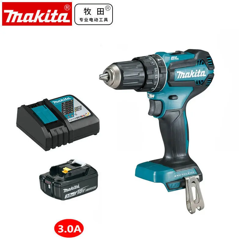 Makita DHP485 DHP485Z DHP485SFJ 18 в LXT литий-ионный бесщеточный Combi молоток дрель-голый RP DHP484 - Цвет: DHP485 D