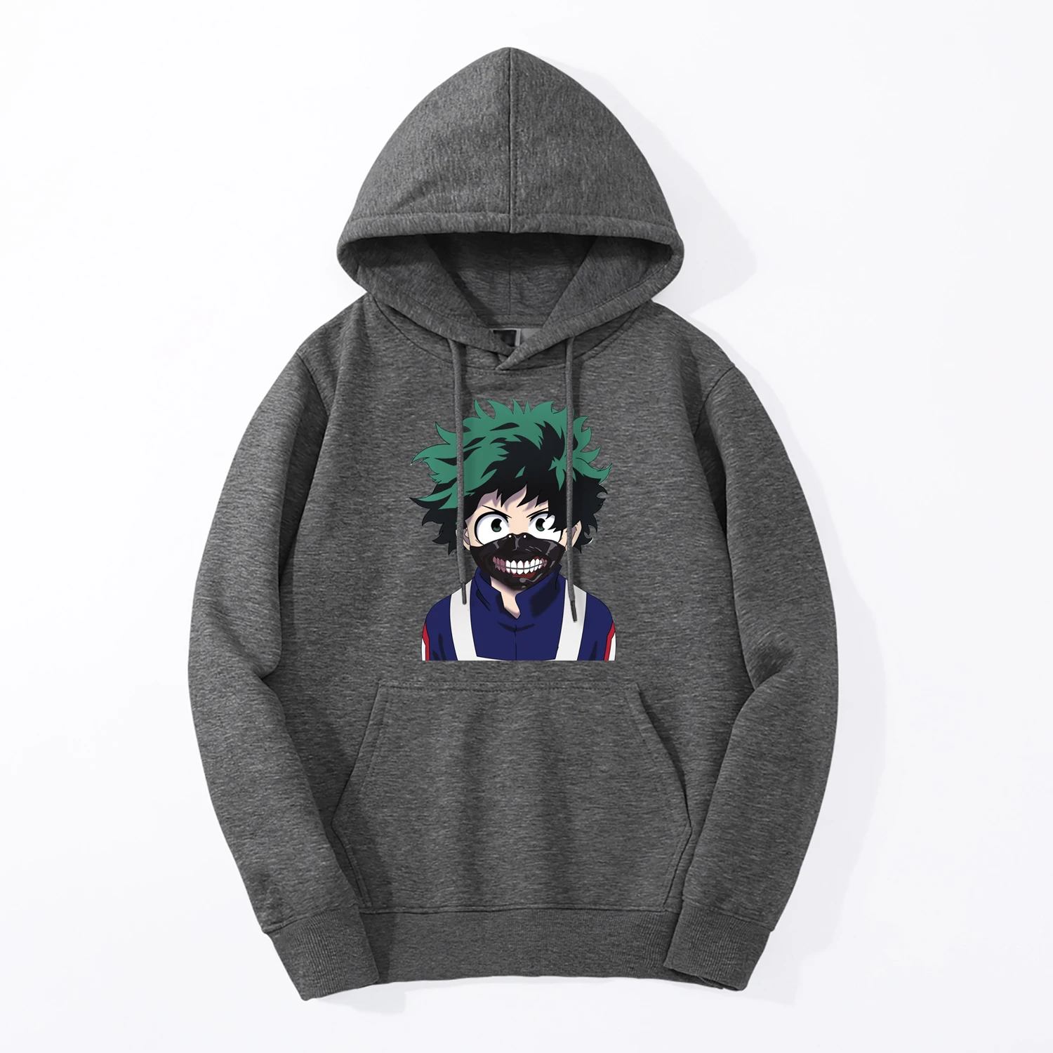 Новое поступление, зимняя мужская толстовка с принтом One For All Deku My Hero Academ Japan аниме, Мужская толстовка, повседневный флисовый мужской спортивный костюм