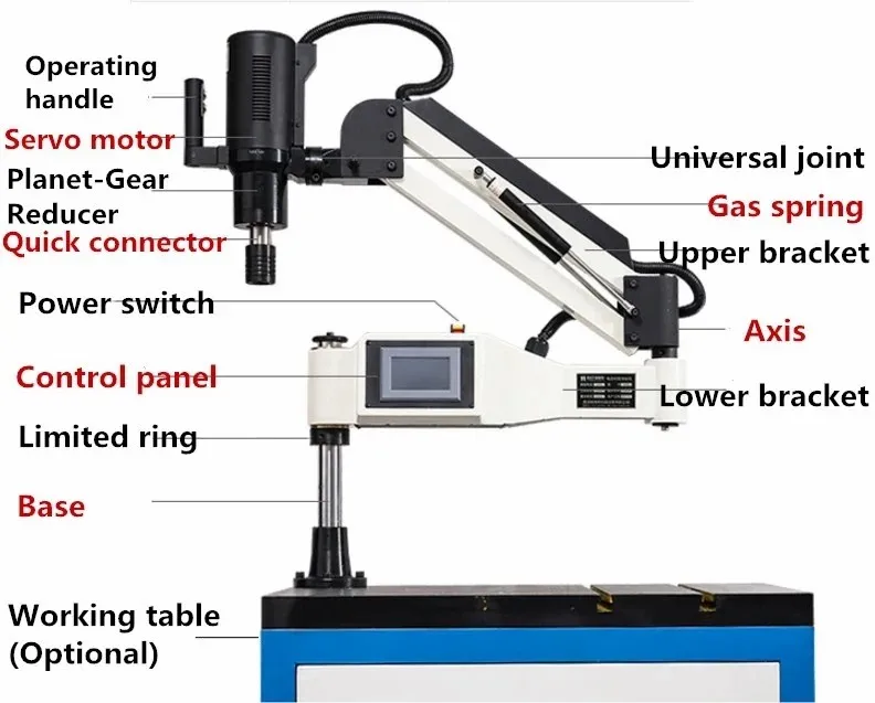 

Tapping Machine Electric Self-Tapping Machine Drilling And Tapping Machine