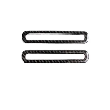 

for Ford Mustang 15-17 Carbon Fiber Car Door Air AC Outlet Vent Molding Cover Trim Sticker Car Styling Auto Accessories Decals