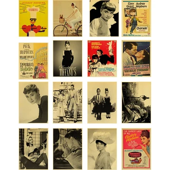 

DIY Digital Painting By Numbers Beautiful Lady Hepburn Acrylic Paint By Numbers Modern Wall Art Picture For Gift