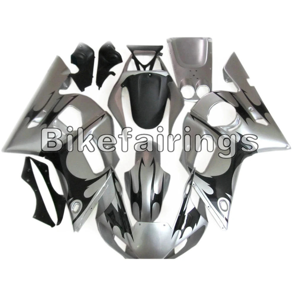 Капоты для Yamaha YZF-600 R6 1998 1999 2000 2001 2002 R6 впрыска ABS в комплекте серебряный и черный кузов комплект крышек