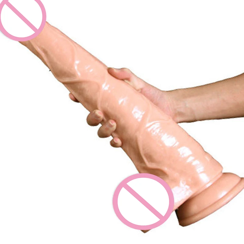 40x13.5cm Black Big Huge Horse Dildo Realistic Sex Toys for Woman and Thrusting Suction Cup Large Dildos Telescopic