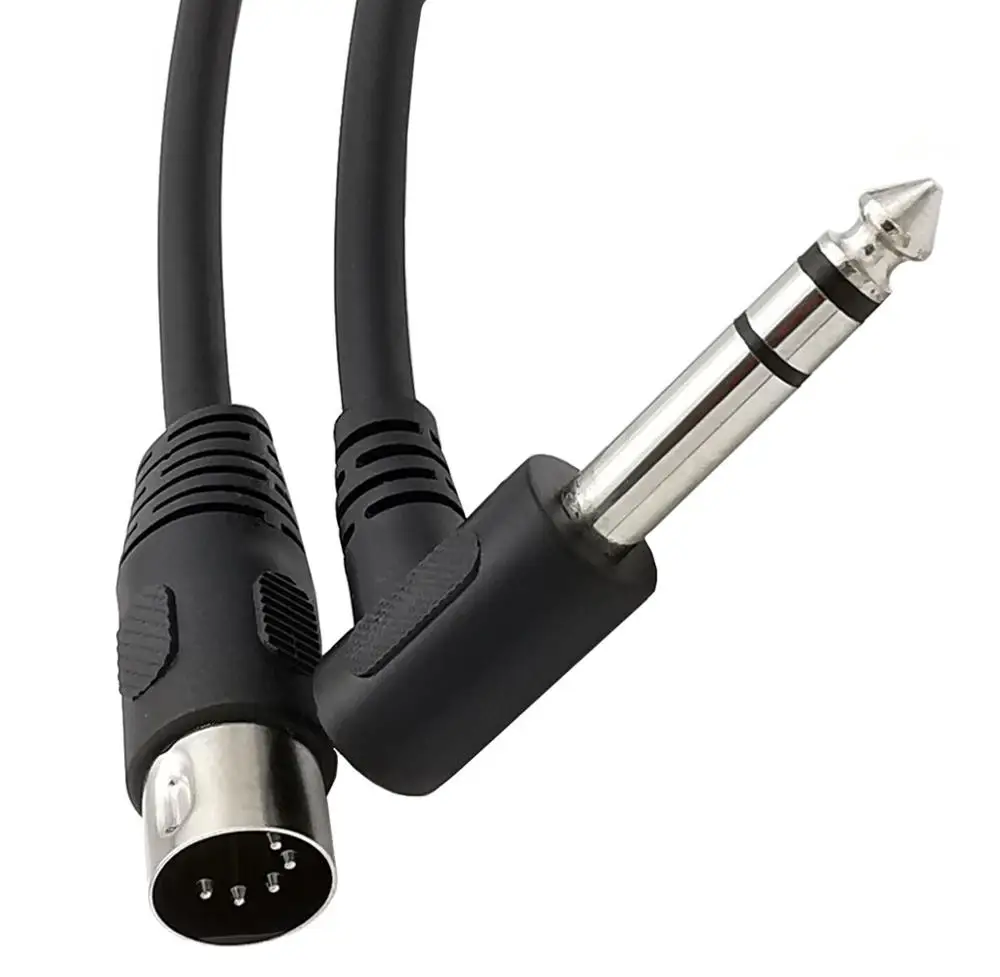 6.35mm (1/4 ġ) TRS ׷   ̺ Din 5  MIDI  ÷ ũ  ǰ 0.2m/1.5m, 2 