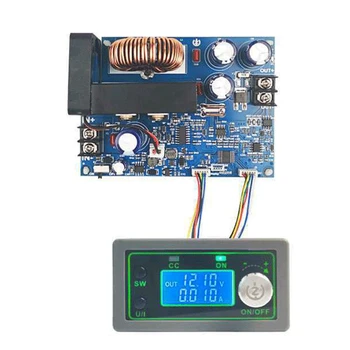 

50V 12A 600W Programmable CNC Step-down Power Supply Module LCD Digital Display