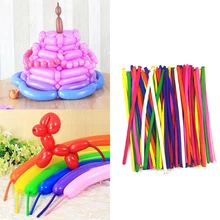 Детские длинные полосы воздушный шар День рождения фестиваль вечерние волшебный день рождения набор воздушные шары высокое качество натуральный латекс экологически чистый подарок