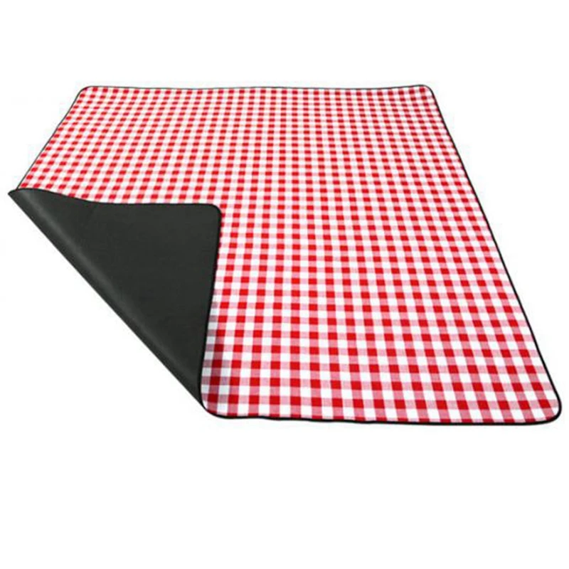 Thicken Pad Breathable Soft Blanket For Outdoor Camping Beach Plaid Picnic Mat Moisture-Proof Mat For Outdoor Picnic