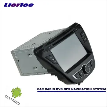 

Liorlee Car Android Navigation System For Hyundai Elantra/Langdong Radio Stereo CD DVD Player GPS Navi Multimedia