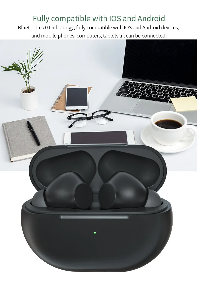 For IPhone Samsung Xiaomi A1 TWS Mini Wireless Headphones Bluetooth 5 0 Earphone Air Earbuds Handsfree Headset With Charging Box
