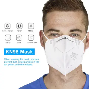 

In-stock 10PCS/20PCS Mask Dusproof Protective Mask With Elastic Band Non-woven Fabric For Children Adults