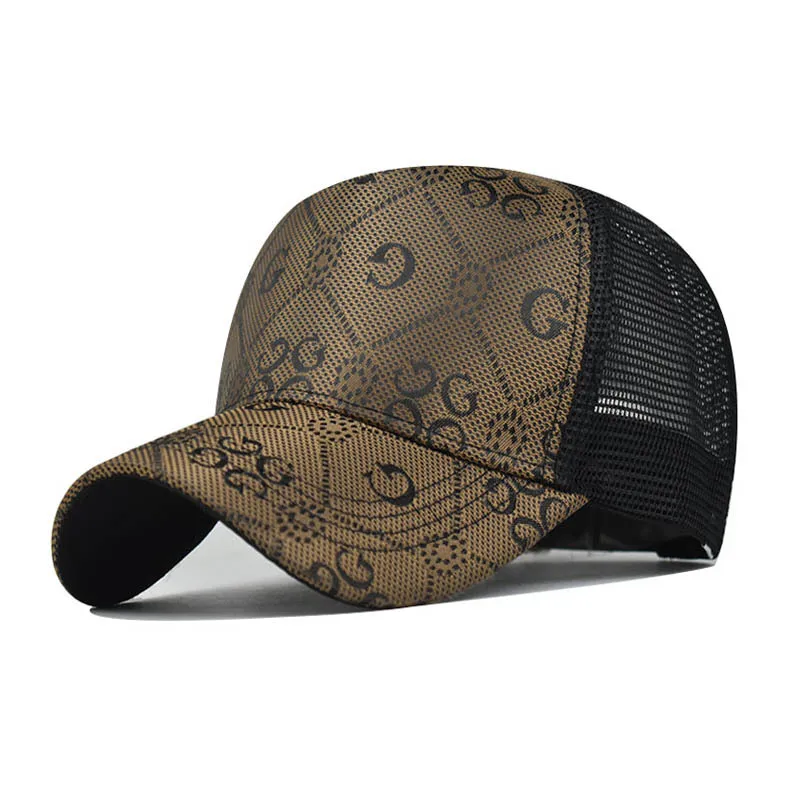 Summer2021 Quick Drying Baseball Caps Men Women Plaid Letter Casual Mesh Sun Protection Breathable Adjustable Gorras_voghion.com