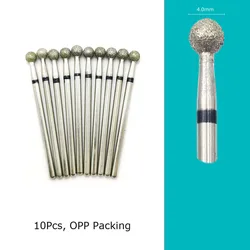Premium Diamond Nail Drill Bit Set - 10 Piece Manicure & Pedicure Tool Kit (D040D(D))