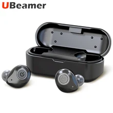UBeamer V 5,0 Bluetooth наушники TWS настоящие беспроводные наушники выносливость водонепроницаемая Спортивная игровая гарнитура для Xiaomi iPhone X6