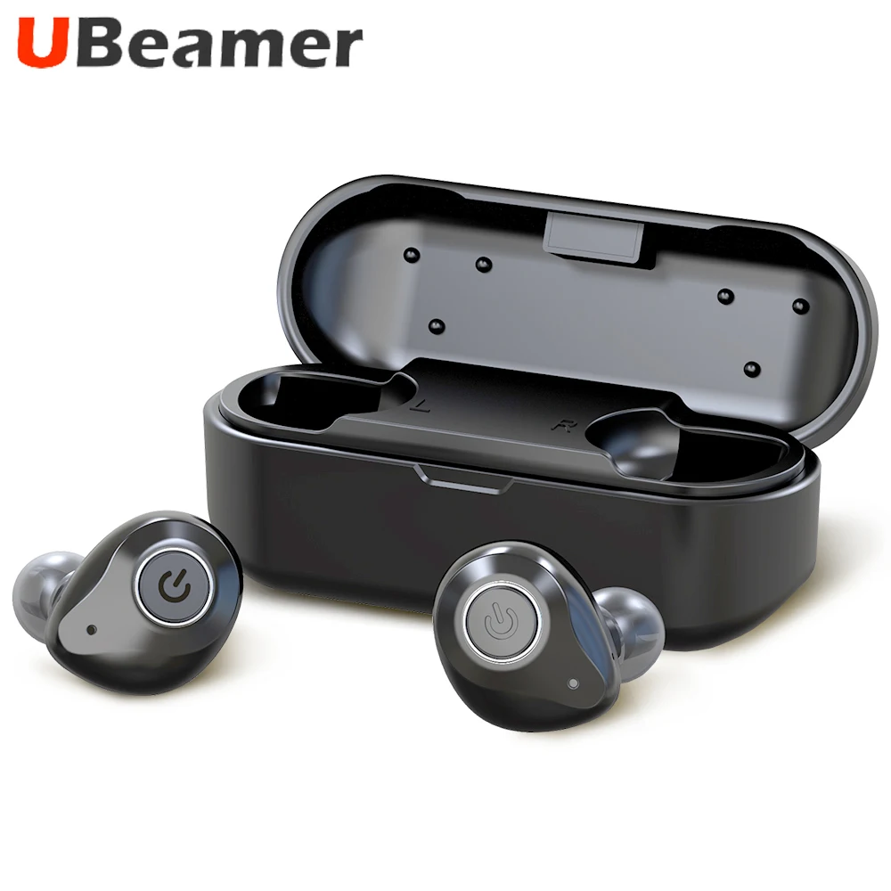 UBeamer V 5 0 Bluetooth наушники TWS настоящие беспроводные выносливость водонепроницаемая