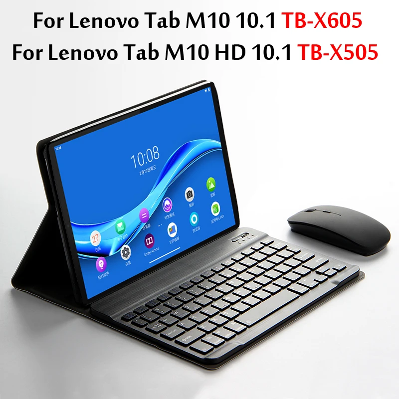 Étui clavier Bluetooth pour Lenovo Tab M10 HD TB-X505F/L