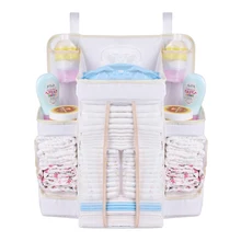 Детская кровать висячая сумка для хранения кукла младенца карман для пеленок детская кроватка Набор новорожденных кроватки Органайзер детская кроватка сумка для хранения