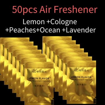 

50pcs Car Perfume Watersoluble Essential Oils Flower Fruit Essential Oil For Aromatherapy Diffusers Car Air Freshener TSLM2