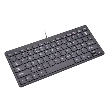 

78 Keys For Laptop PC Mini Keyboard Compact Quiet Replacement Multimedia Ultra-thin USB Accessories Portable Finish