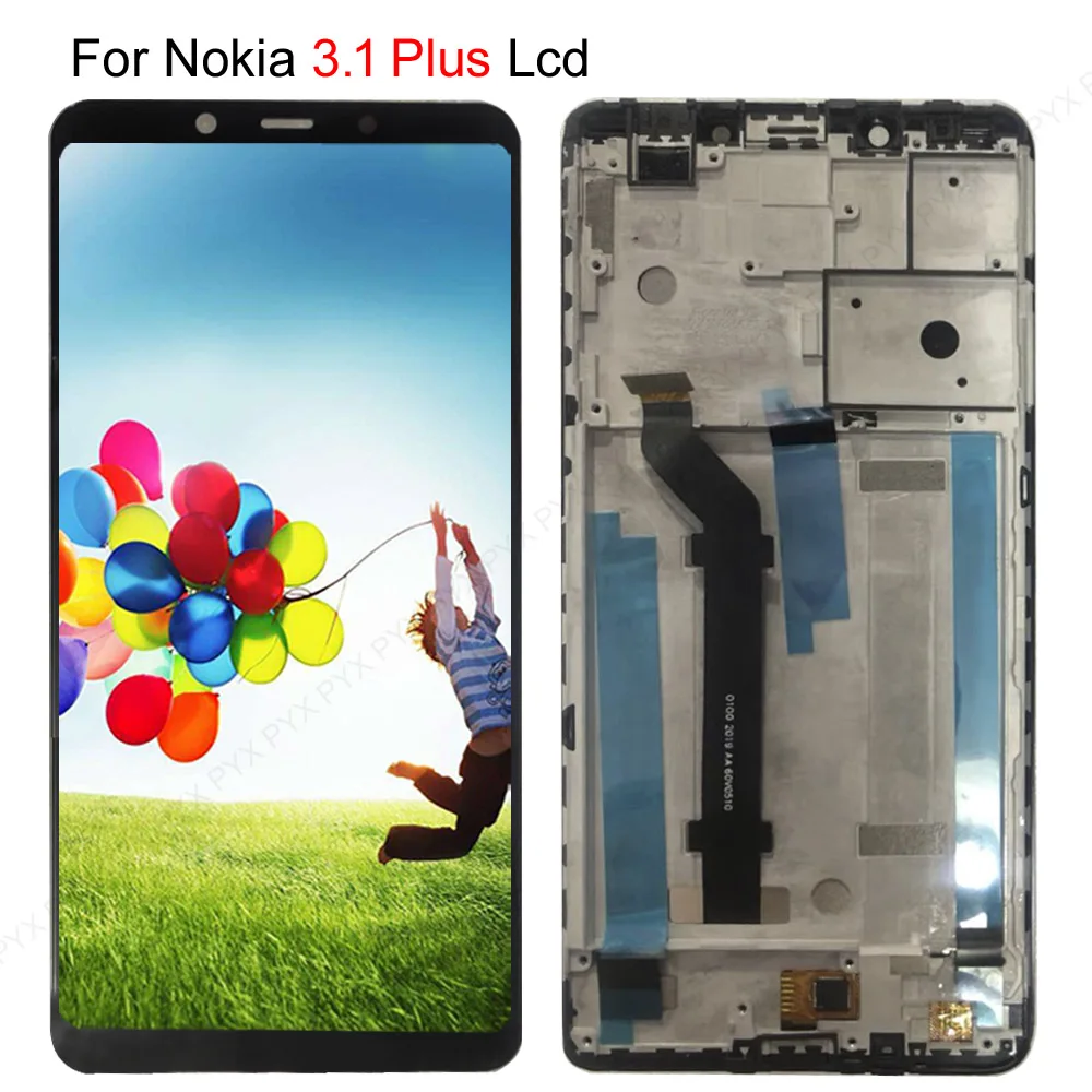100% тест 6 &quotДисплей модуль для Nokia 3 1 плюс TA-1118 TA-1104 TA-1125 TA-1117 TA-1113 TA-1115 ЖК-дисплей