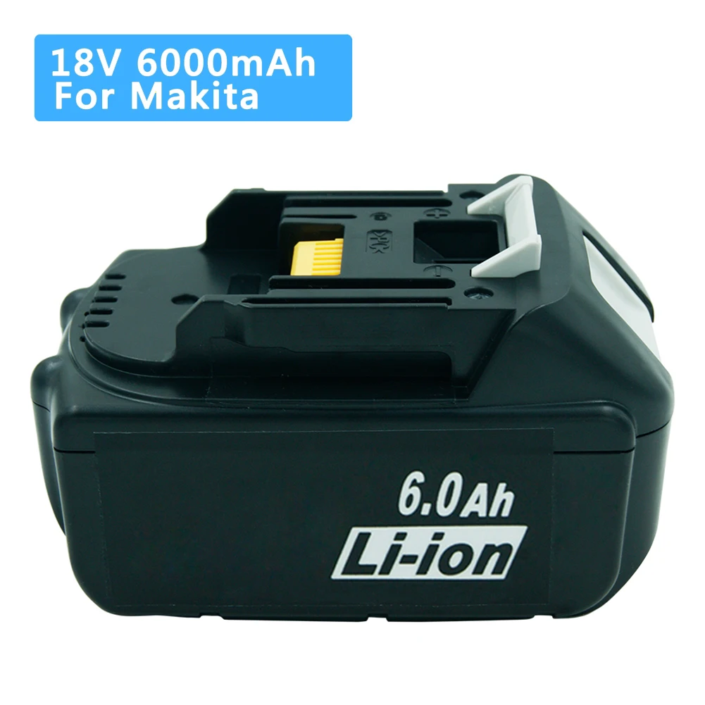 1/2/3 шт. сменный аккумулятор 18 в 6 0 Ач BL1860 для Makita литиевый BL1860B BL1850 BL1840 BL1830 BL1815 LXT400