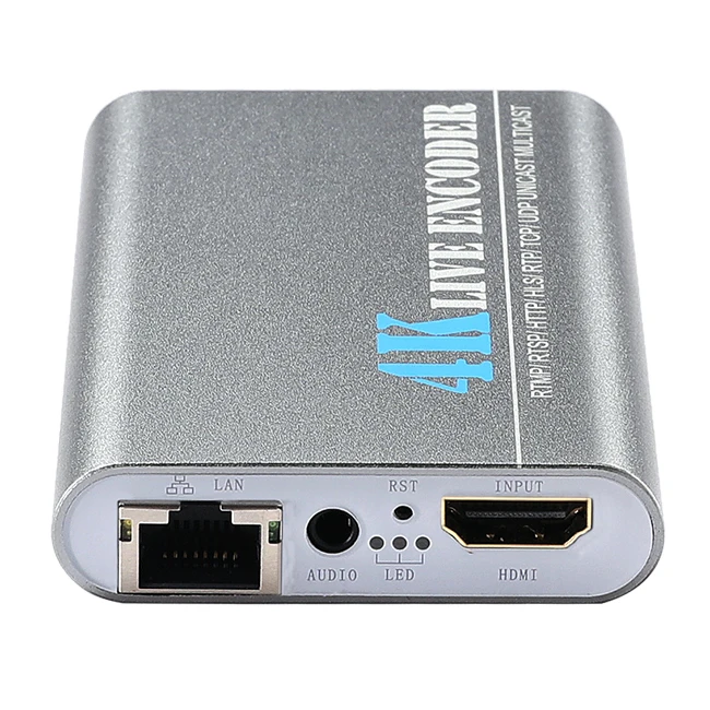Кодировщик видеосигнала URay HEVC 4K Ultra HD HDMI к IP H.265 H.264 IPTV кодировщик прямой