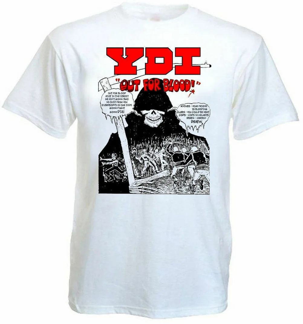 YDI V4 Tops Tee T Shirt White Hardcore Punk Powerviolence All Sizes S-5XL New Unisex Funny T-Shirt |