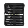 New Arrival Tweezers 12 Pieces ESD Tweezers Tools Kit Anti-static Non-magnetic Stainless Steel Multi-standard with Storage Bag ► Photo 1/6