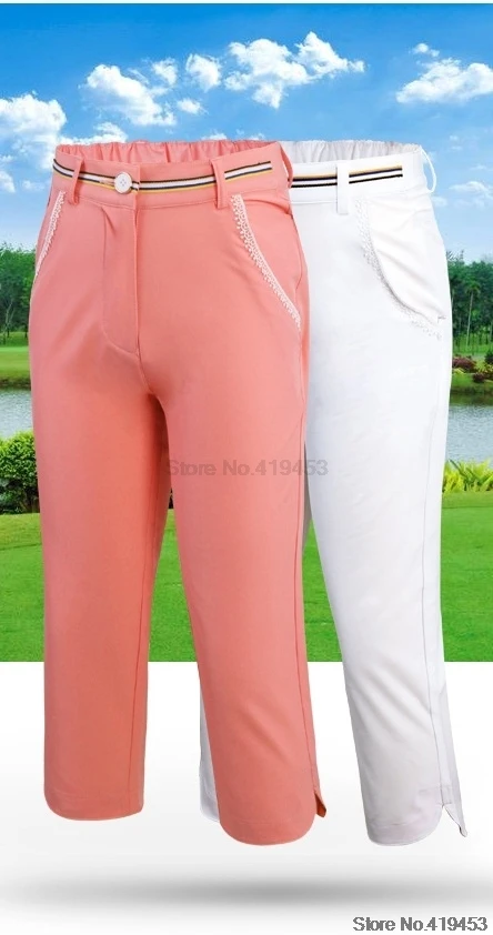 Ультратонкие шорты для гольфа для девочек, женские спортивные дышащие спортивные штаны, быстросохнущие обтягивающие шорты-карандаш, спортивная одежда, AA51880