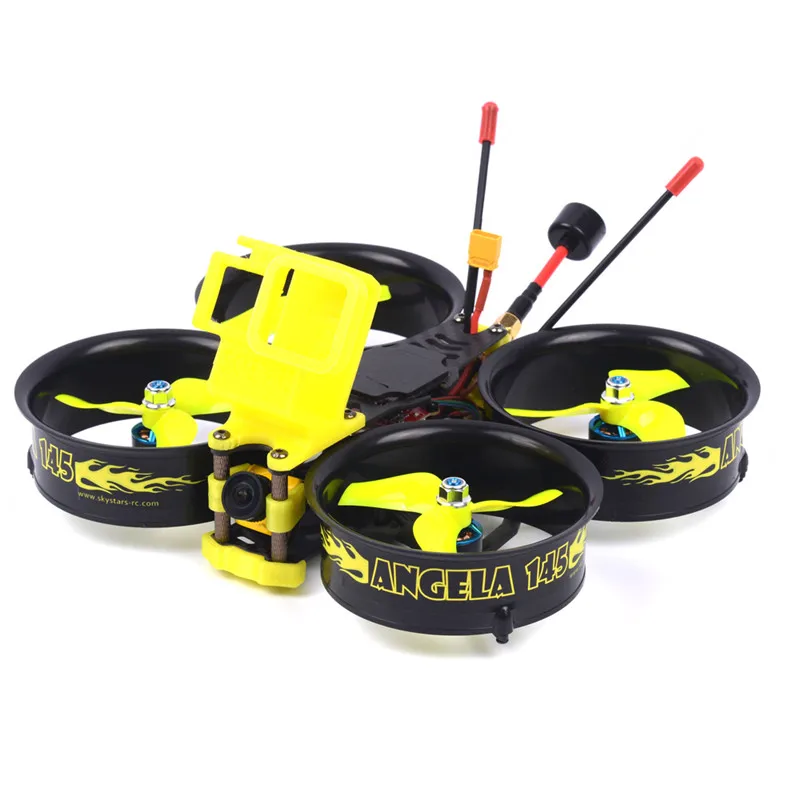 Горячая Распродажа Skystars Angela 145 мм FPV Whoop 3-4S FPV Дрон BNF/PNP 3 дюйма Whoop 25-500MW VTX RC Дрон