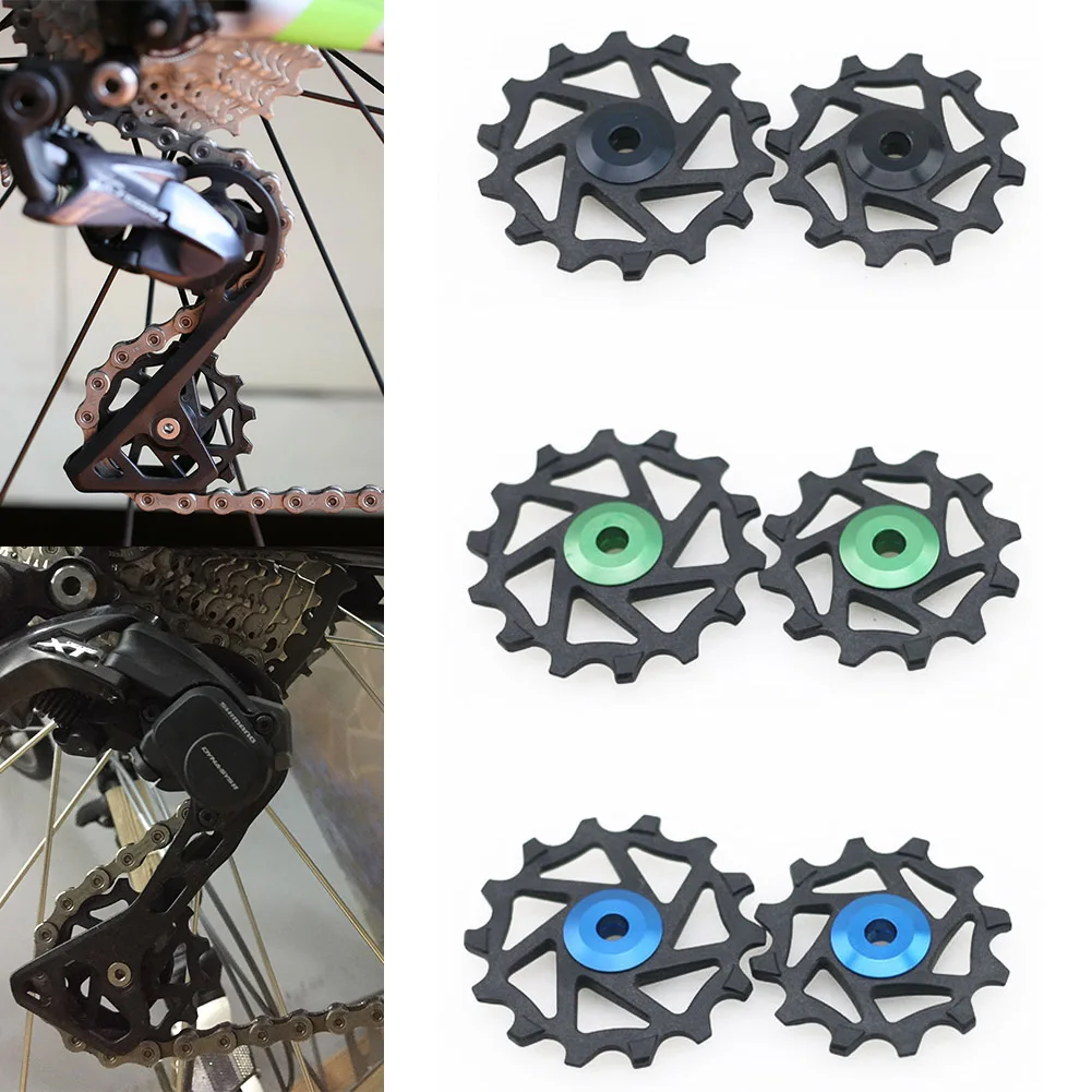 2pcs 12T 14T керамический переключатель шкив для Campagnolo Super Record/Chorus/Potenza FDX99