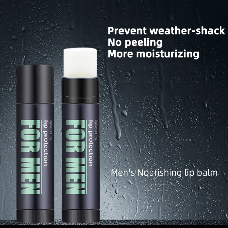 Long-lasting Moisturizing Dry Chapped Lips Balm Hydrating Lipstick For Men Repairing The Cracked Lips