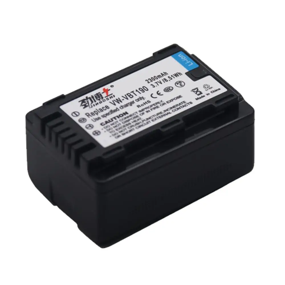3 шт. VW-VBT190 VW VBT190 Батарея+ светодиодный Зарядное устройство для цифрового фотоаппарата Panasonic HC-V110, HC-V130, HC-V160, HC-V180, HC-V201, HC-V210, HC-V250