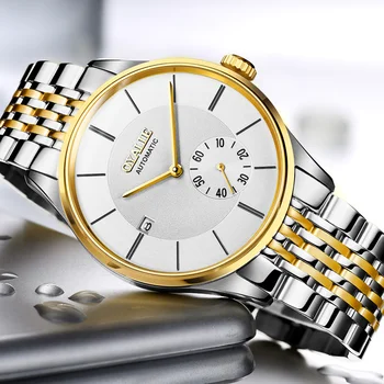 

ATIENO 2020 Business Watch Men Automatic Luminous Clock Men Tourbillon Waterproof Mechanical Watch Top Brand Relogio Masculino