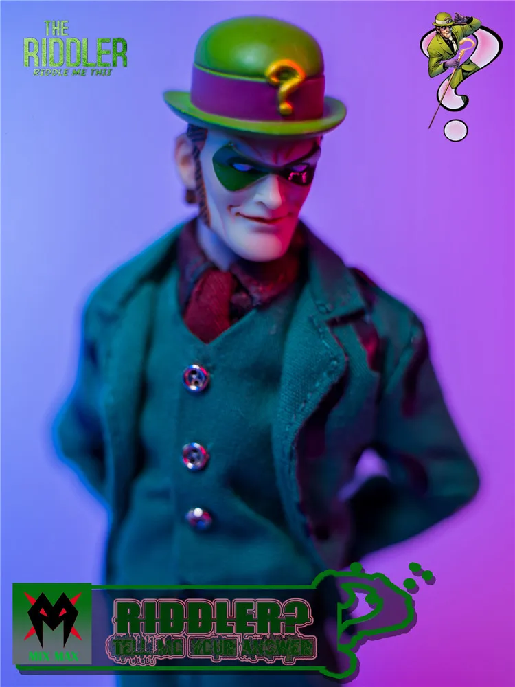 MixMax 1/12 6 дюймов The Riddler MX1903 Коллекция фигурка для фанатов подарок на праздник