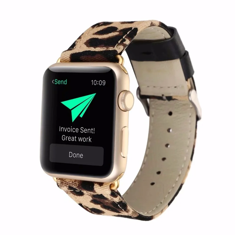 Tschick полоса шаблон холст тканая ткань для Apple Watch Band Регулируемая металлическая пряжка для часов серии 4 3 2 1 Спорт и издание